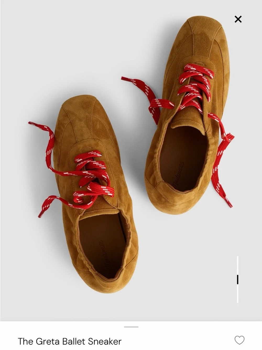 Madewell Greta Ballet Sneaker